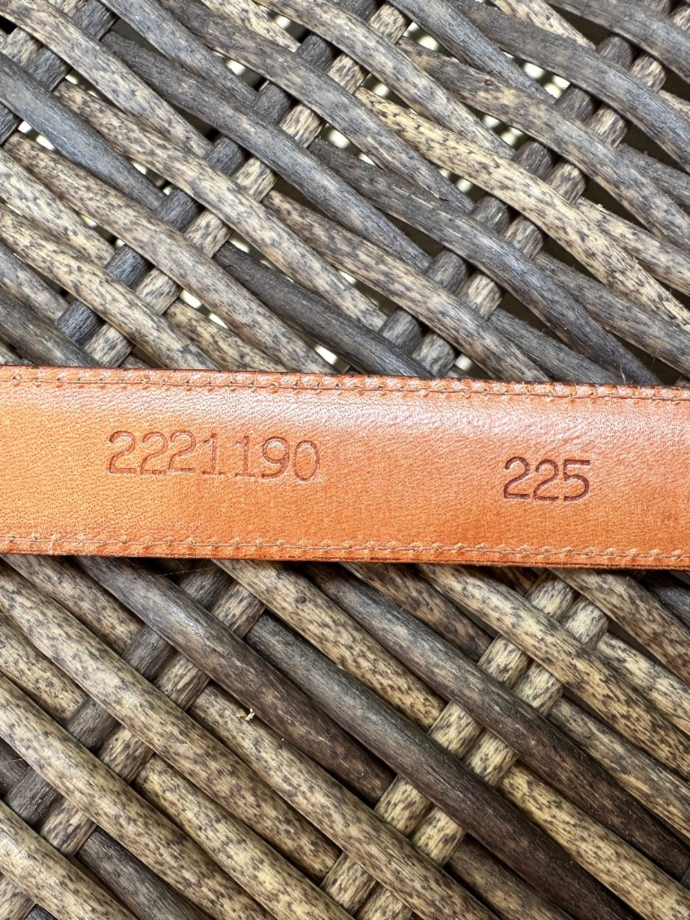 Polo Ralph Lauren Brown Suede Leather Belt Unisex Size 32 Made In USA Old Money - Picture 10 of 13